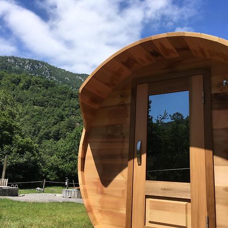 Villa Les Marmottes Pour 12 Avec Bain Nordique Privatif Camous Exterior foto