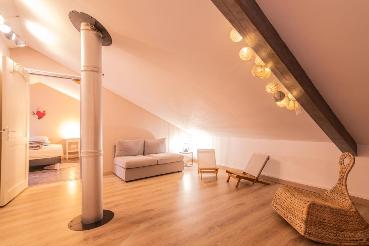 Villa Les Marmottes Pour 12 Avec Bain Nordique Privatif Camous Exterior foto